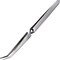 Stainless Steel Cross Bent Jewelers Craft Tweezers with Curved Tips